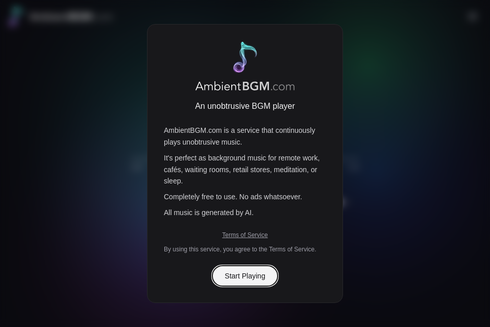 AmbientBGM